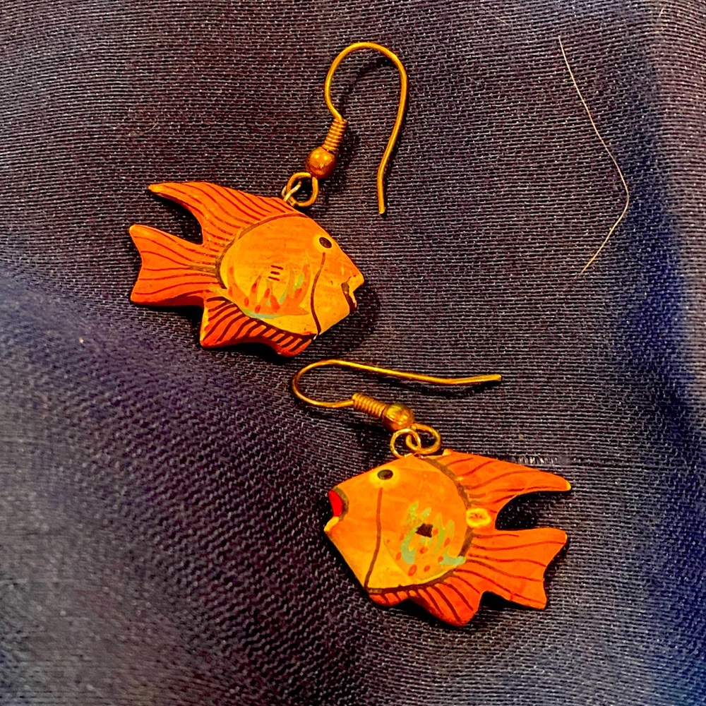 Handmade Fish Earrings